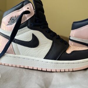 Jordan Women's Athletic Shoes - Black, Pink, White